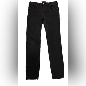 Pilcro Black High Rise Skinny Denim Legging Jeans Size 29